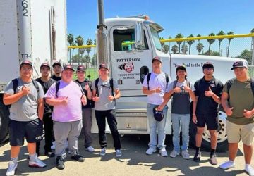 Patterson HS Kids with Truck